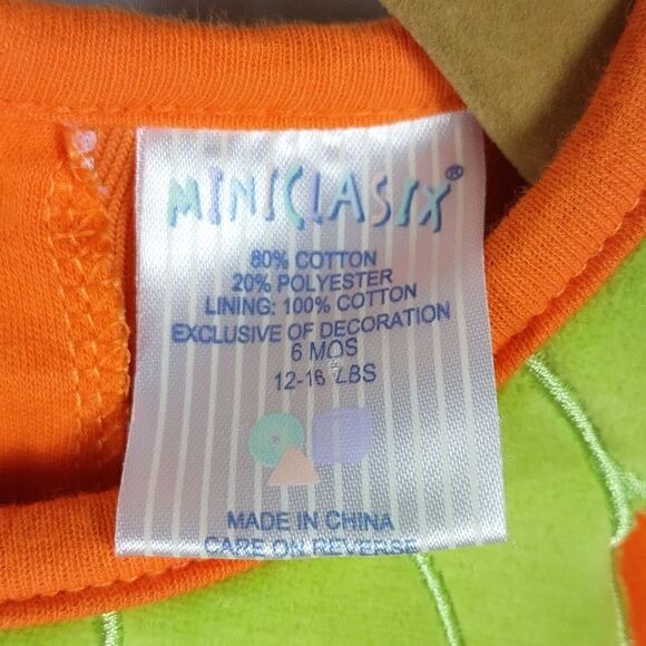 Little Pumpkin Halloween Onesie  - Picture 4 of 8